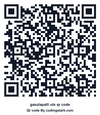Gazulapalli UTS QR Code