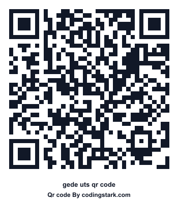 Gede UTS QR Code