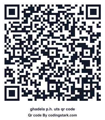Ghadela P.h. UTS QR Code