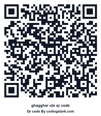 Ghagghar UTS QR Code