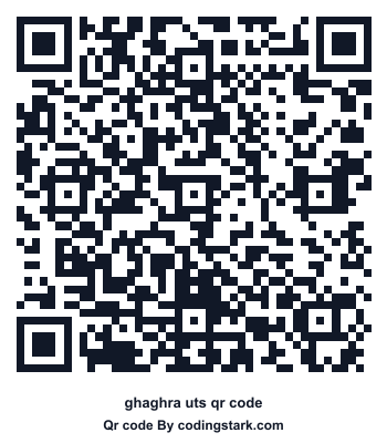 Ghaghra UTS QR Code