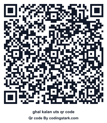 Ghal Kalan UTS QR Code