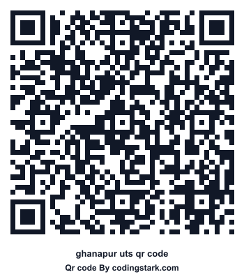 Ghanapur UTS QR Code
