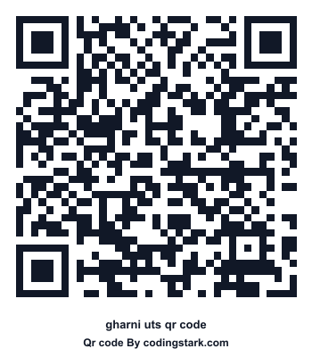 Gharni UTS QR Code