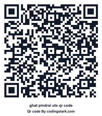 Ghat Pindrai UTS QR Code