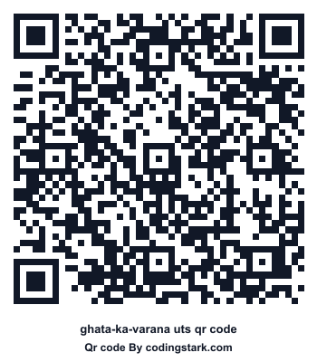 Ghata-ka-varana UTS QR Code