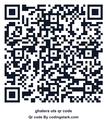 Ghatera UTS QR Code