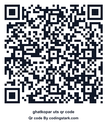 Ghatkopar UTS QR Code