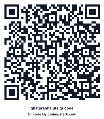 Ghatprabha UTS QR Code