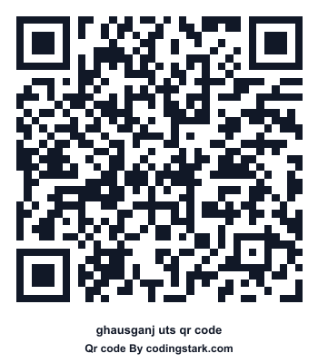 Ghausganj UTS QR Code