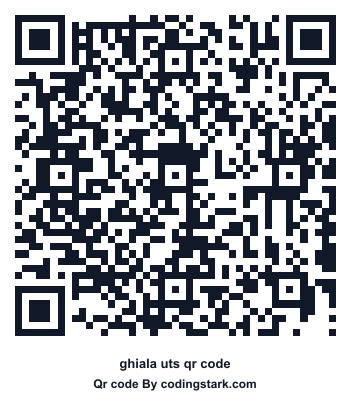Ghiala UTS QR Code