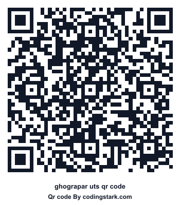 Ghograpar UTS QR Code