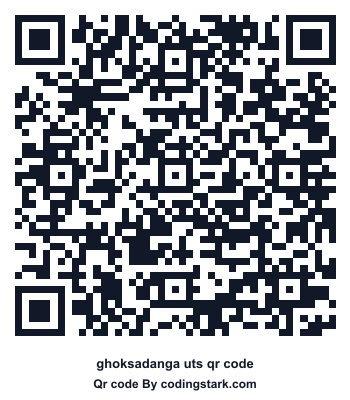 Ghoksadanga UTS QR Code
