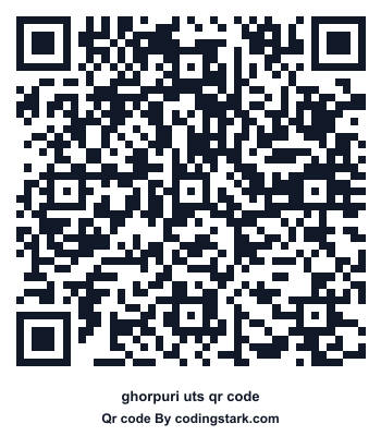 Ghorpuri UTS QR Code