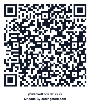 Ghoshwar UTS QR Code
