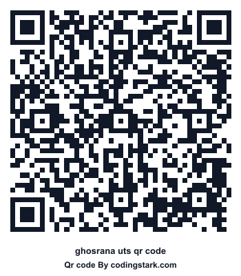 Ghosrana UTS QR Code