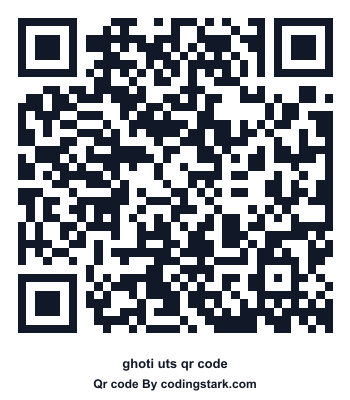 Ghoti UTS QR Code