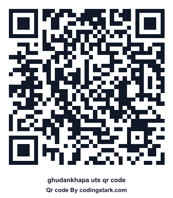 Ghudankhapa UTS QR Code