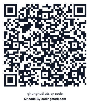 Ghunghuti UTS QR Code