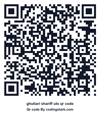 Ghutiari Shariff UTS QR Code