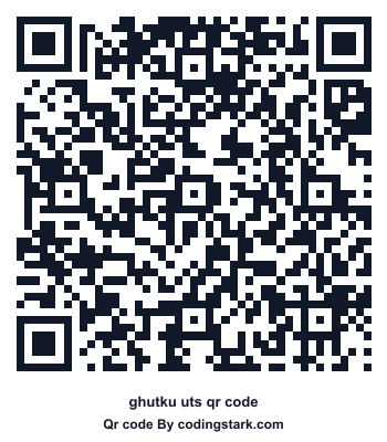 Ghutku UTS QR Code