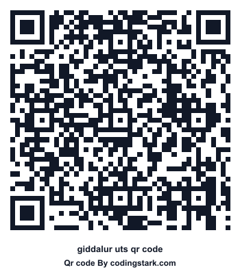 Giddalur UTS QR Code