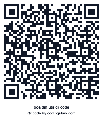 Goaldih UTS QR Code