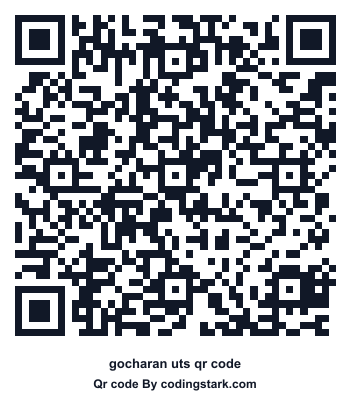 Gocharan UTS QR Code