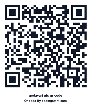 Godavari UTS QR Code