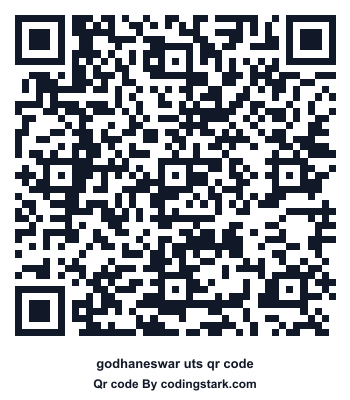 Godhaneswar UTS QR Code