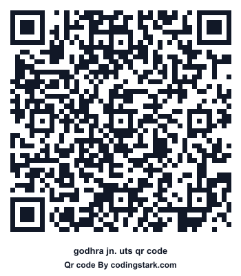 Godhra Jn. UTS QR Code