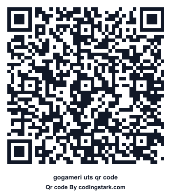 Gogameri UTS QR Code