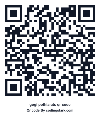 Gogi Pothia UTS QR Code