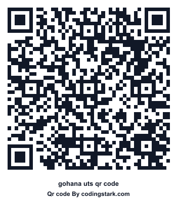 Gohana UTS QR Code