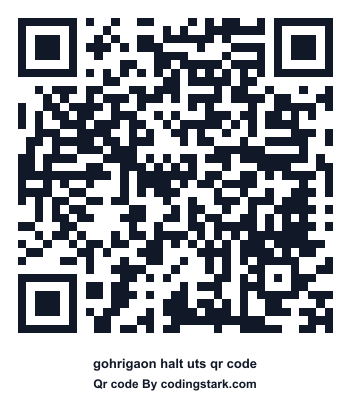 Gohrigaon Halt UTS QR Code