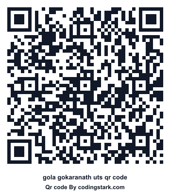 Gola Gokaranath UTS QR Code