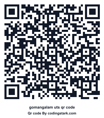 Gomangalam UTS QR Code
