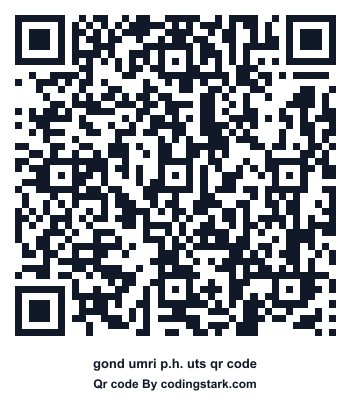 Gond Umri P.h. UTS QR Code
