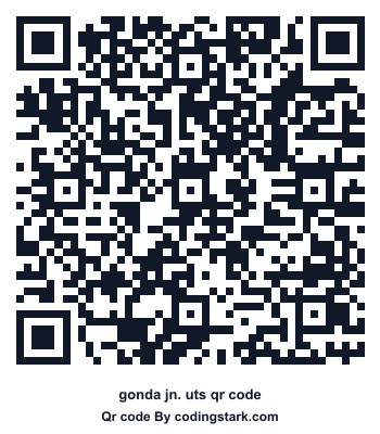 Gonda Jn. UTS QR Code