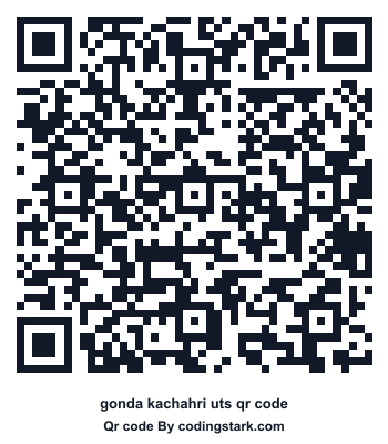 Gonda Kachahri UTS QR Code