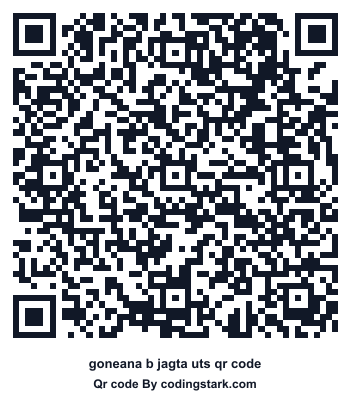 Goneana B Jagta UTS QR Code