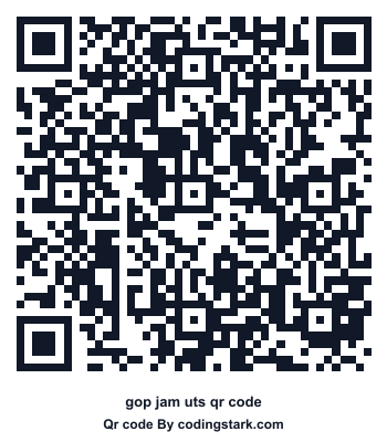 Gop Jam UTS QR Code