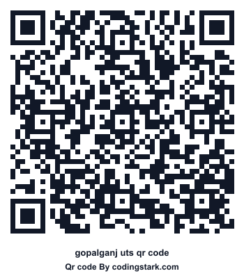 Gopalganj UTS QR Code