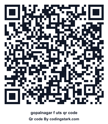 Gopalnagar F UTS QR Code