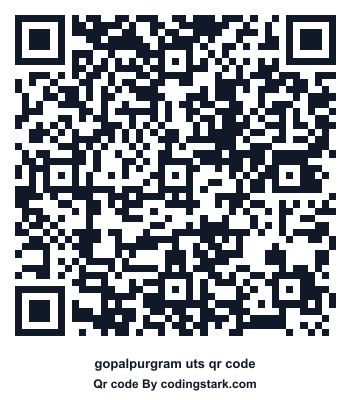 Gopalpurgram UTS QR Code