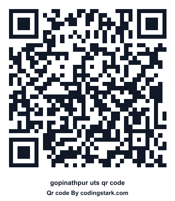 Gopinathpur UTS QR Code