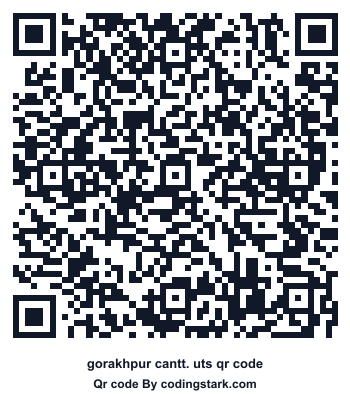 Gorakhpur Cantt. UTS QR Code