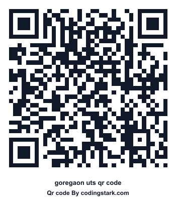 Goregaon UTS QR Code