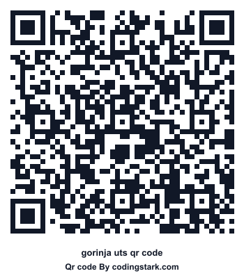 Gorinja UTS QR Code