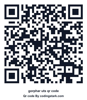 Gorphar UTS QR Code